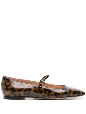 GIANVITO ROSSI Midnight Leopard Print Pumps