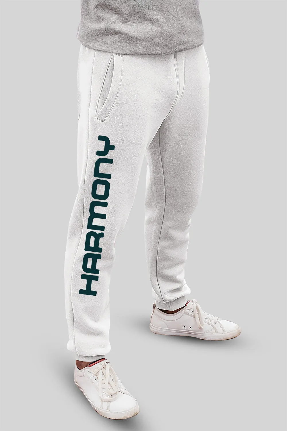 Harmony White Jogger