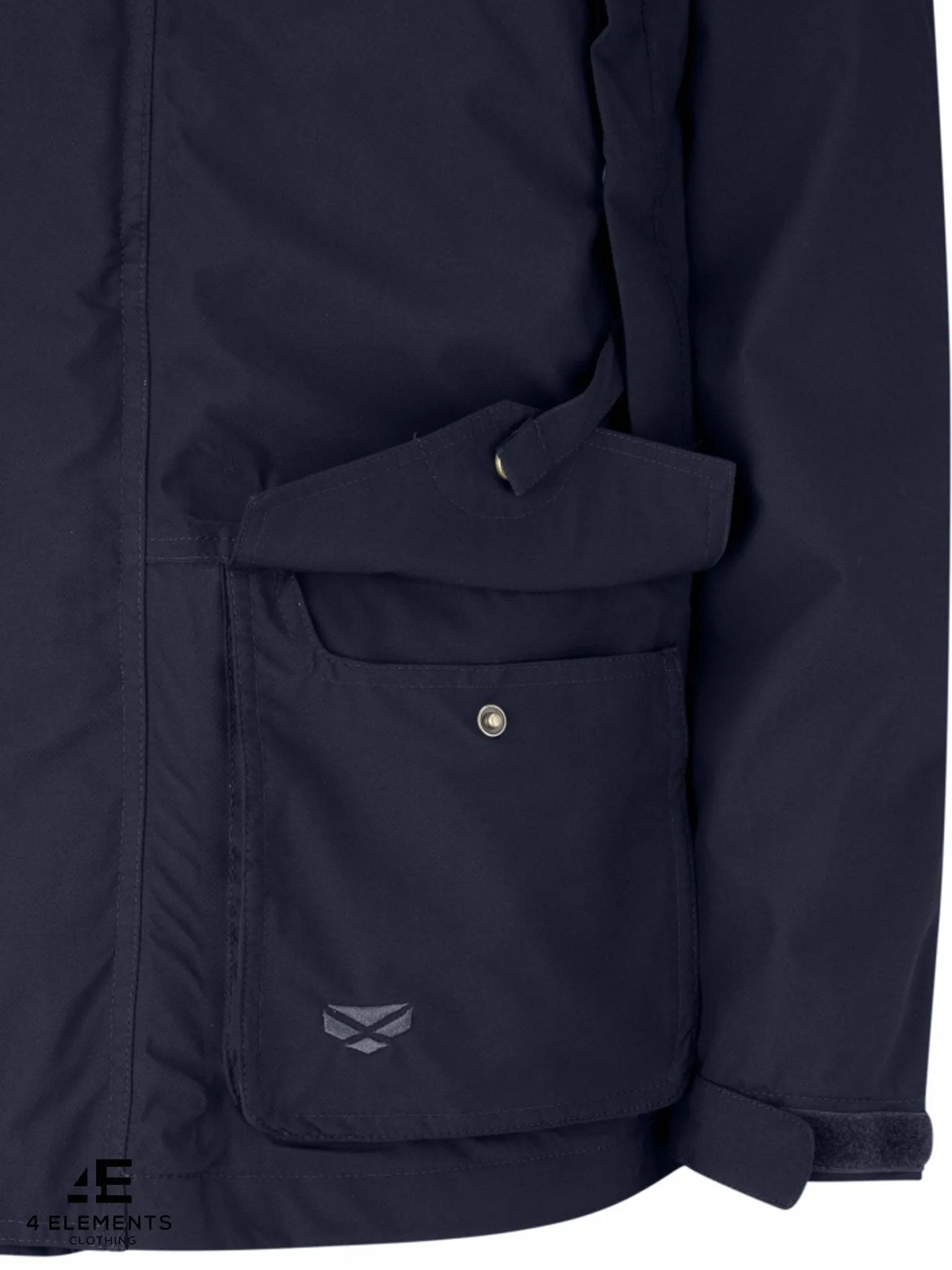 Hoggs of Fife - Mens Waterproof Jacket  Culloden Packable Mens coat