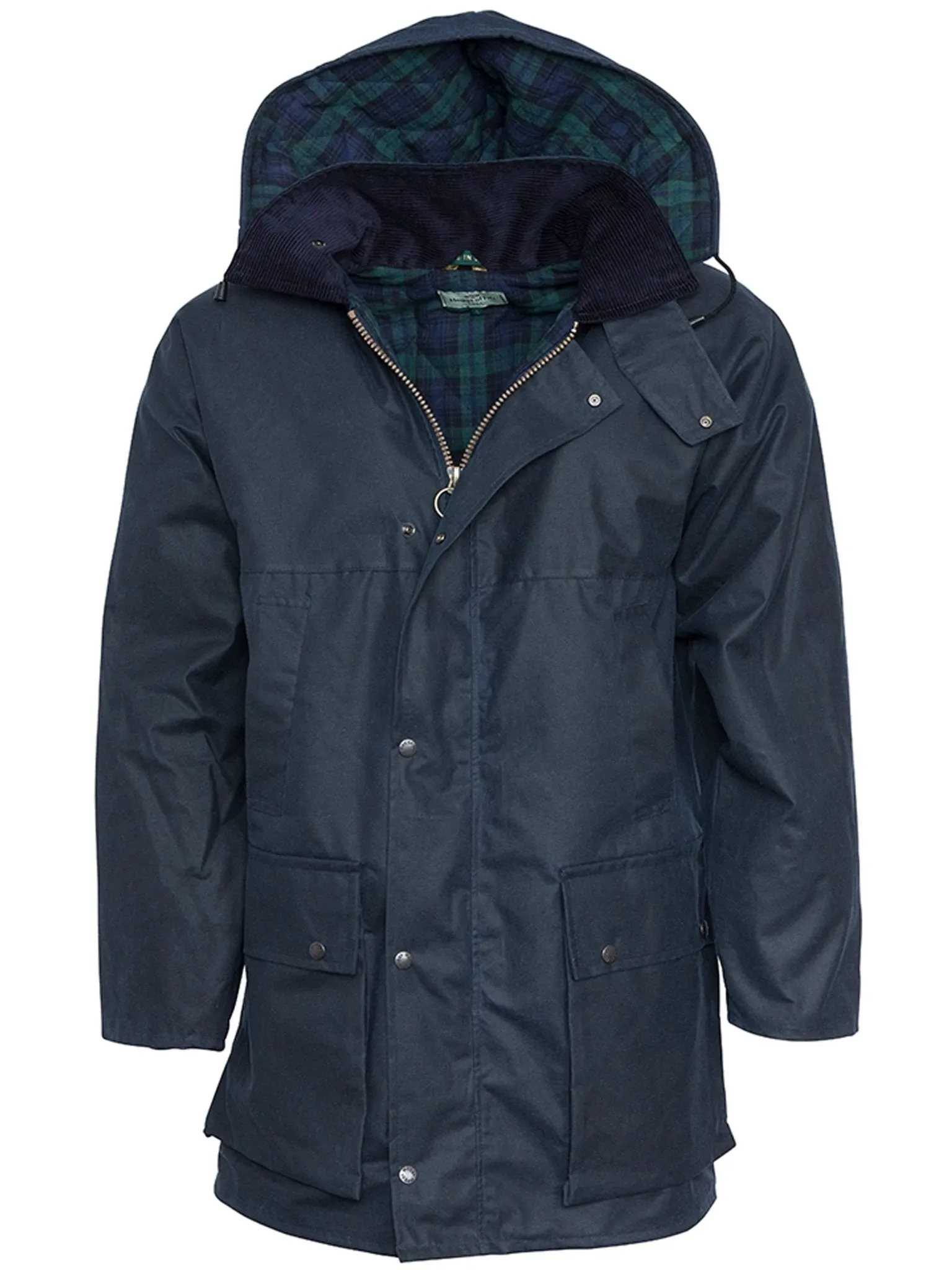 Hoggs of Fife - Waterproof insulated Padded Wax Jacket / Waterproof waxed coat