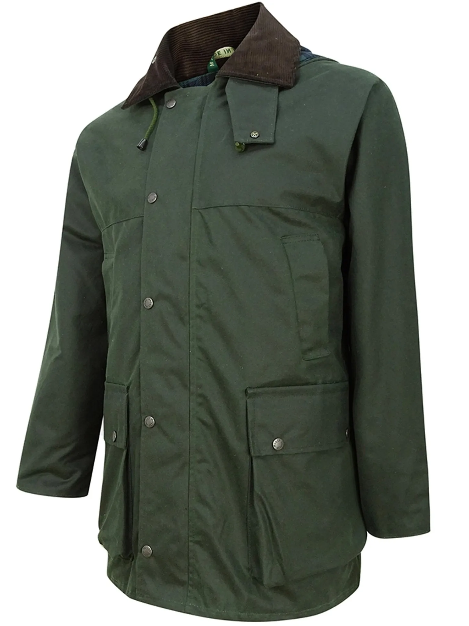 Hoggs of Fife - Waterproof insulated Padded Wax Jacket / Waterproof waxed coat