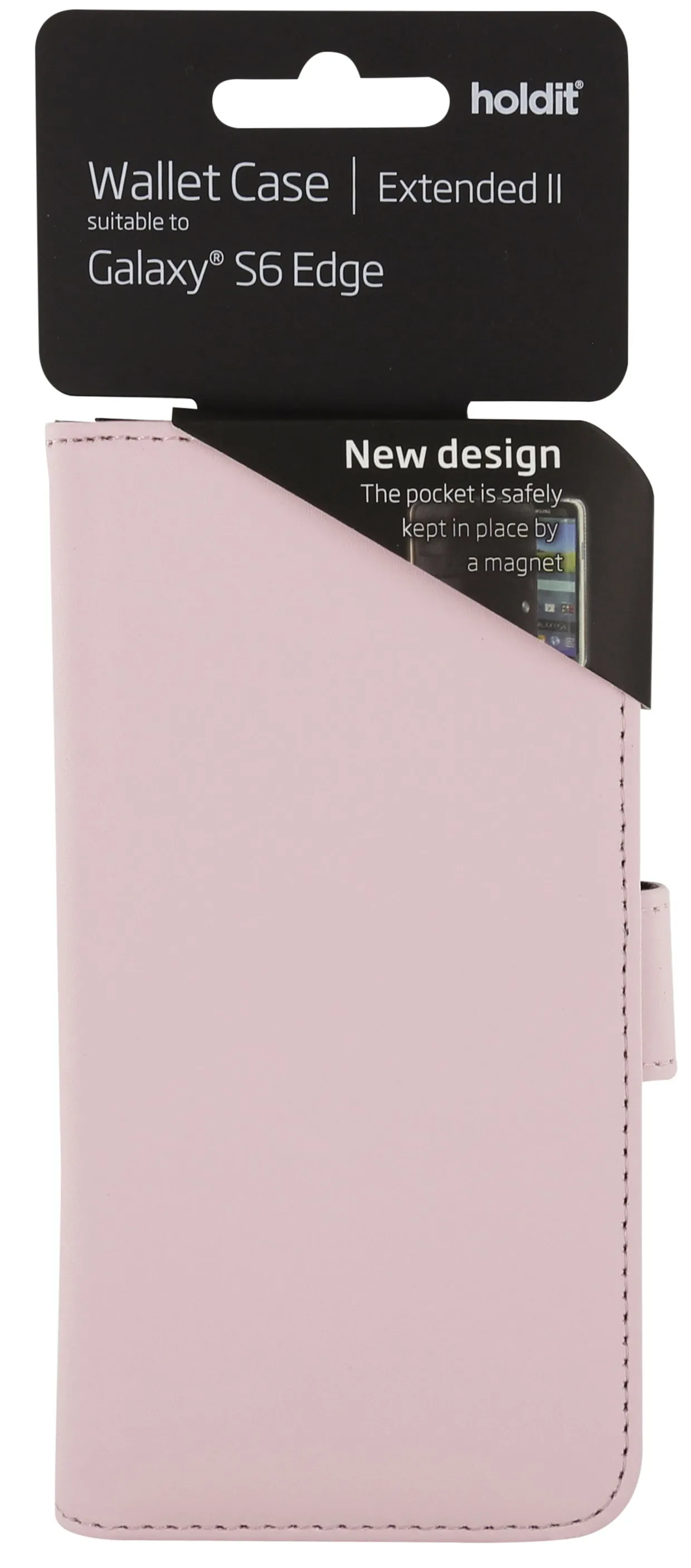 Holdit Wallet Case Extended II for Galaxy S6 Edge - Pastel Series (6 Card Pockets)