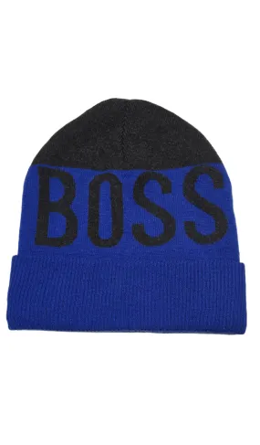 Kids Logo Beanie  (Blue/Black) - J21220/871