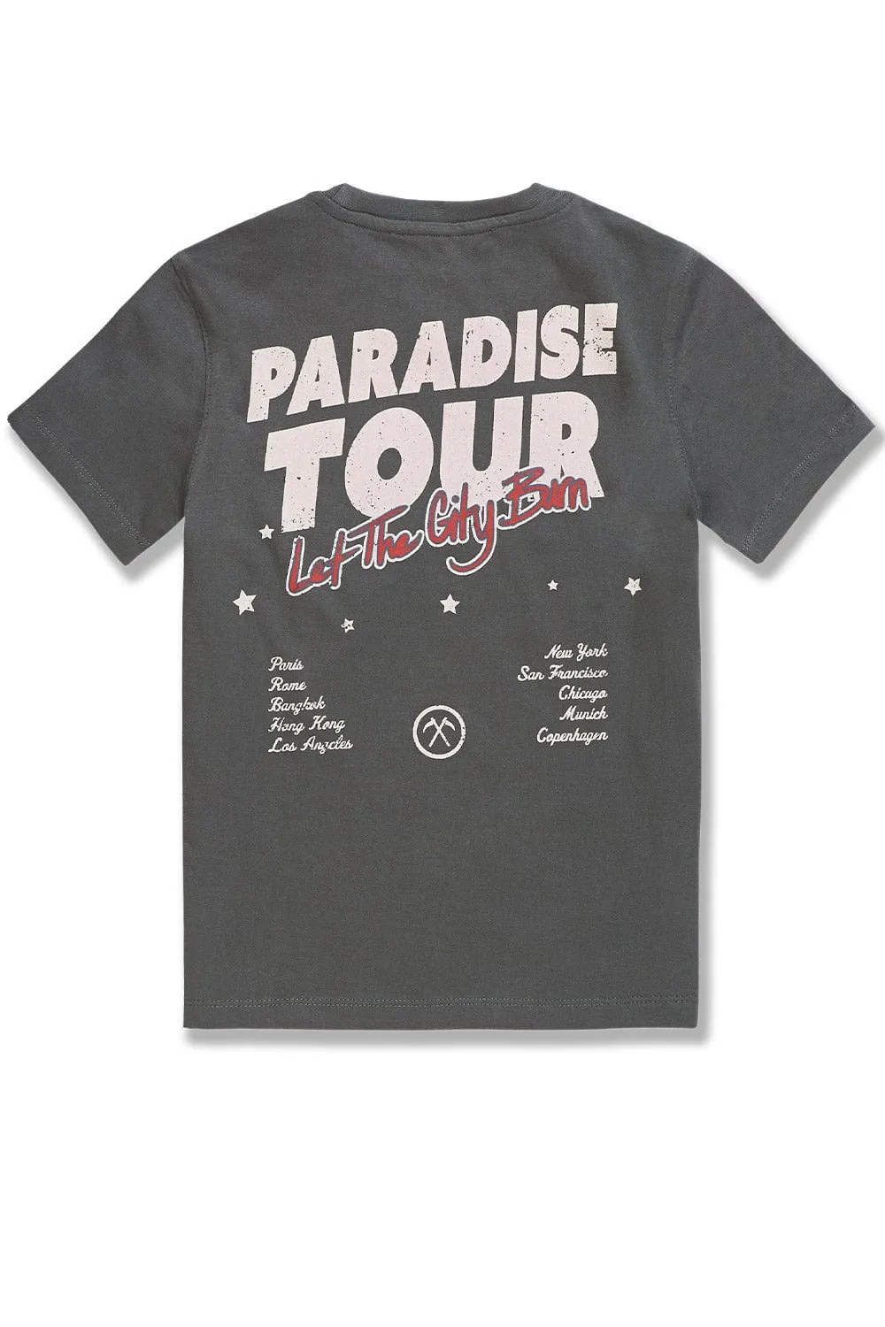 Kids Paradise Tour T-Shirt (Charcoal)