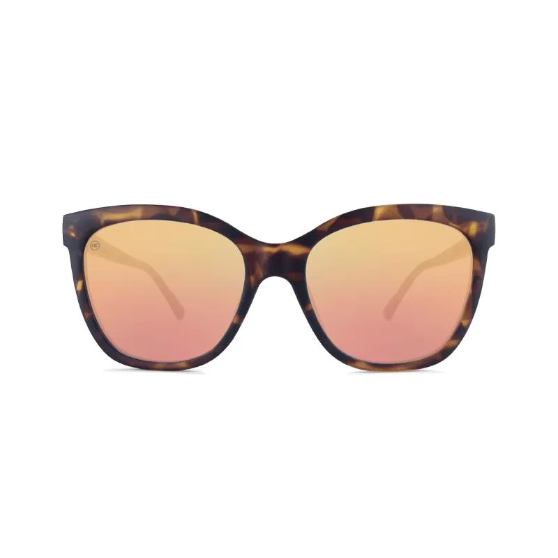 Knockaround Deja Views Sunglasses - Matte Tortoise Shell / Rose Gold