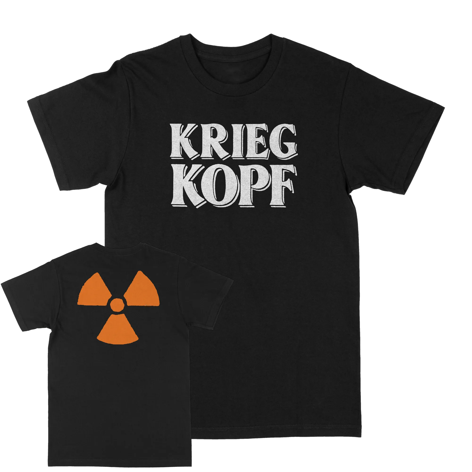 Krieg Kopf "Logo" Black T-Shirt