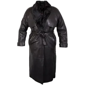 Ladies Lucky Leather 226 Soft Touch Lambskin Leather Long Coat