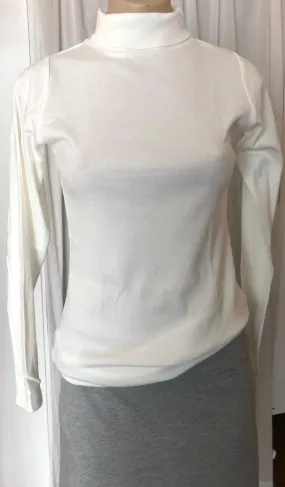 Ladies Skivvy in White