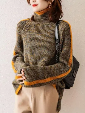 Lazy Wind Turtleneck Sweater