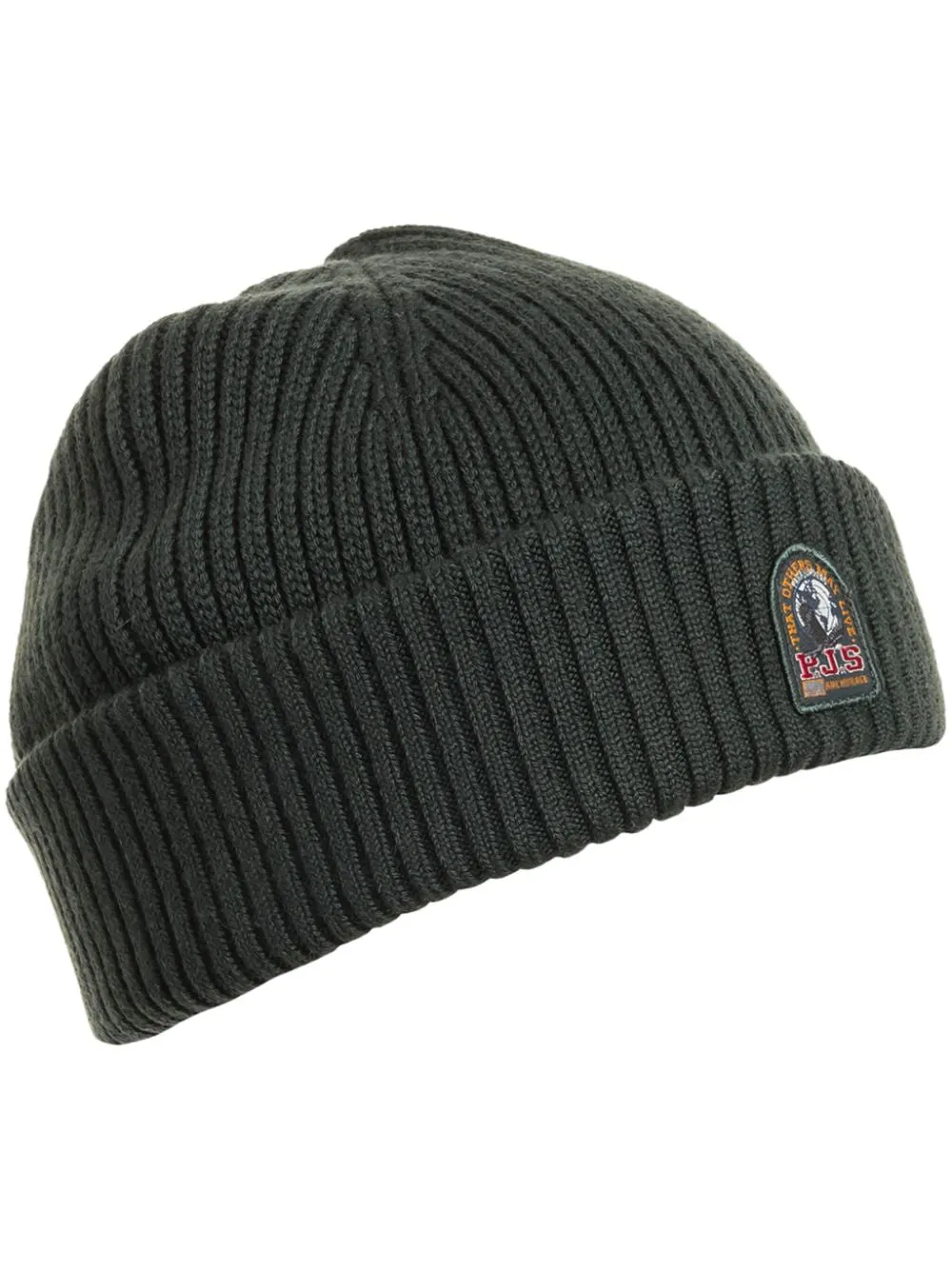 logo-patch beanie hat