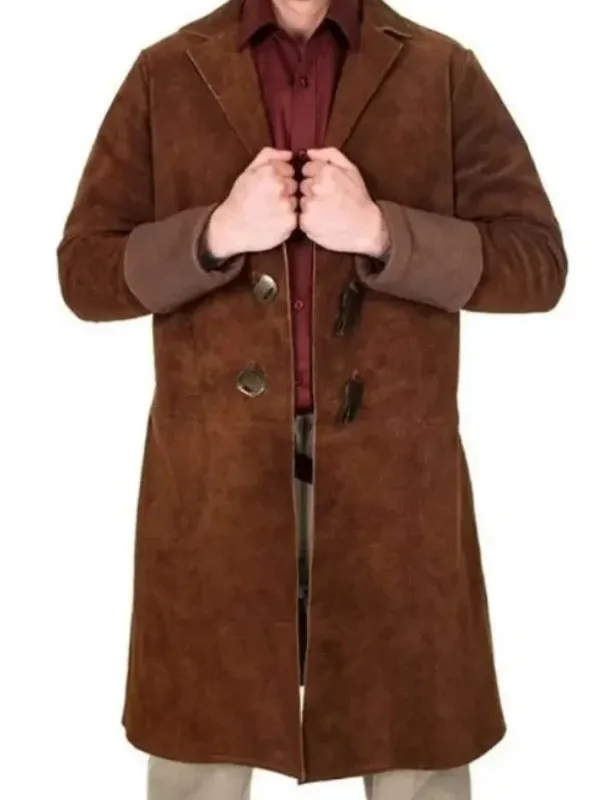 Malcolm Reynolds Firefly Movie Series Brown Cotton Fabric Trench Coat