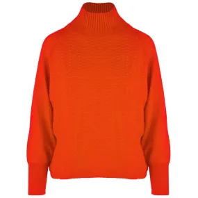 Malo Orange Cashmere Sweater