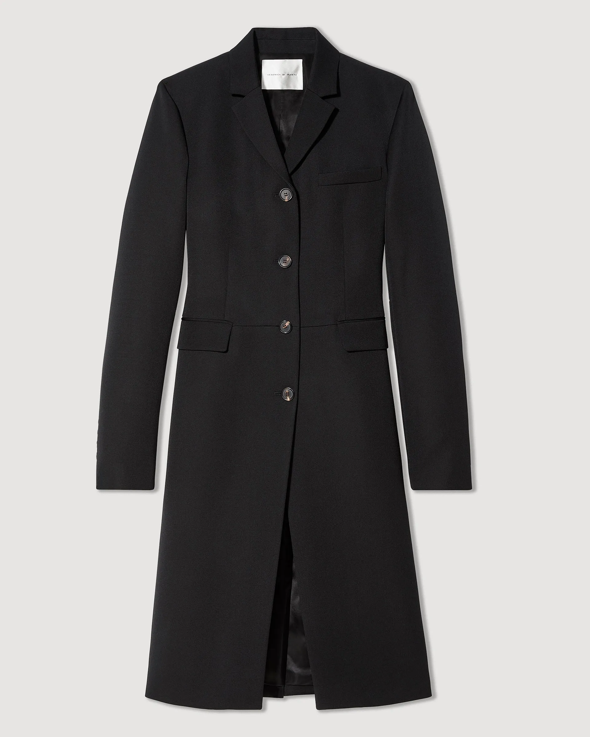 Manon Coat in Wool, Black