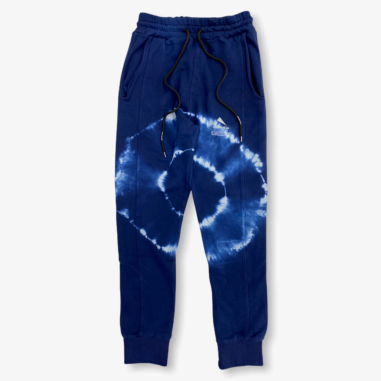 Mauna-Kea Shibori Joggers Blue White Tie Dye