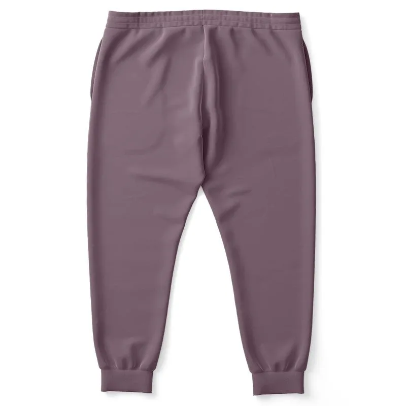 Medium Dark Magenta Joggers | Unisex | with PLUS sizes | Medium Dark Pale Pastel Magenta | C0M30Y0K60