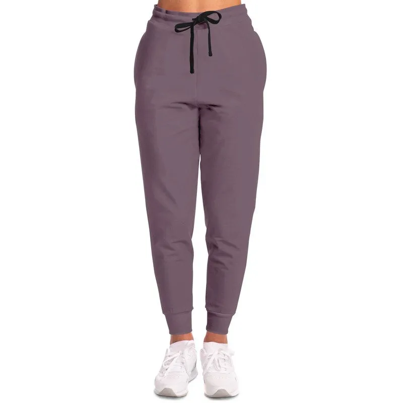 Medium Dark Magenta Joggers | Unisex | with PLUS sizes | Medium Dark Pale Pastel Magenta | C0M30Y0K60