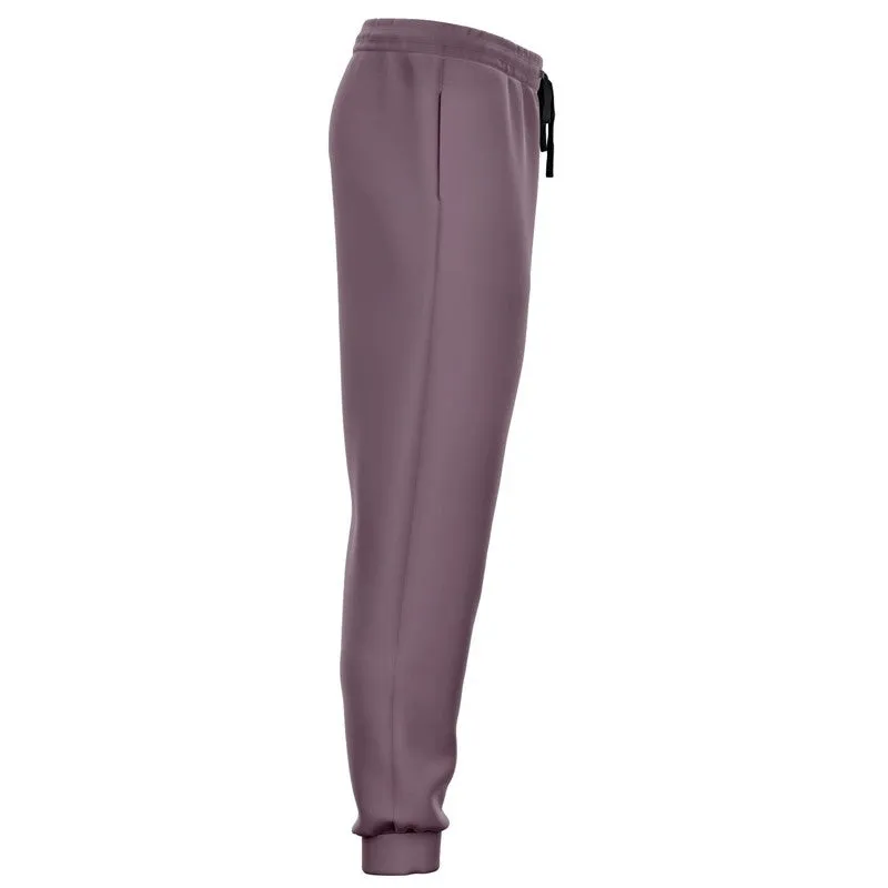 Medium Dark Magenta Joggers | Unisex | with PLUS sizes | Medium Dark Pale Pastel Magenta | C0M30Y0K60