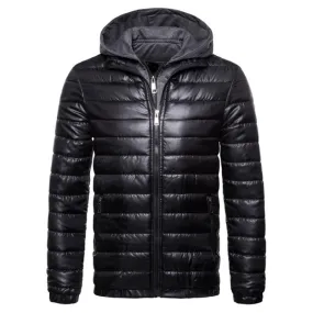 Men's Winter Casual Hooded Parka