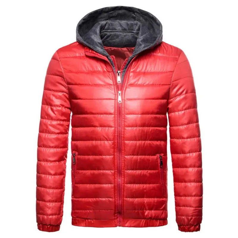 Men's Winter Casual Hooded Parka