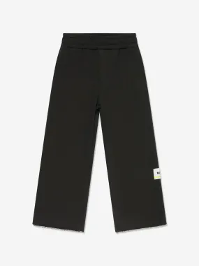 MSGM Boys Fleece Joggers in Black