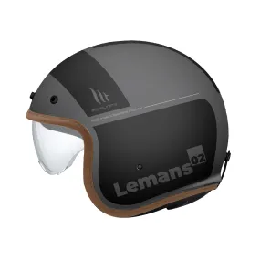 MT Le Mans 2 Open face Motorcycle Helmet Safety Fusion