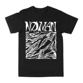 NØ MAN "Abstract" Black T-Shirt