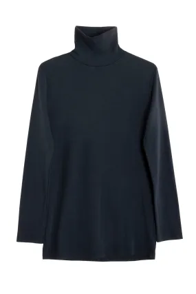 Navy Turtleneck