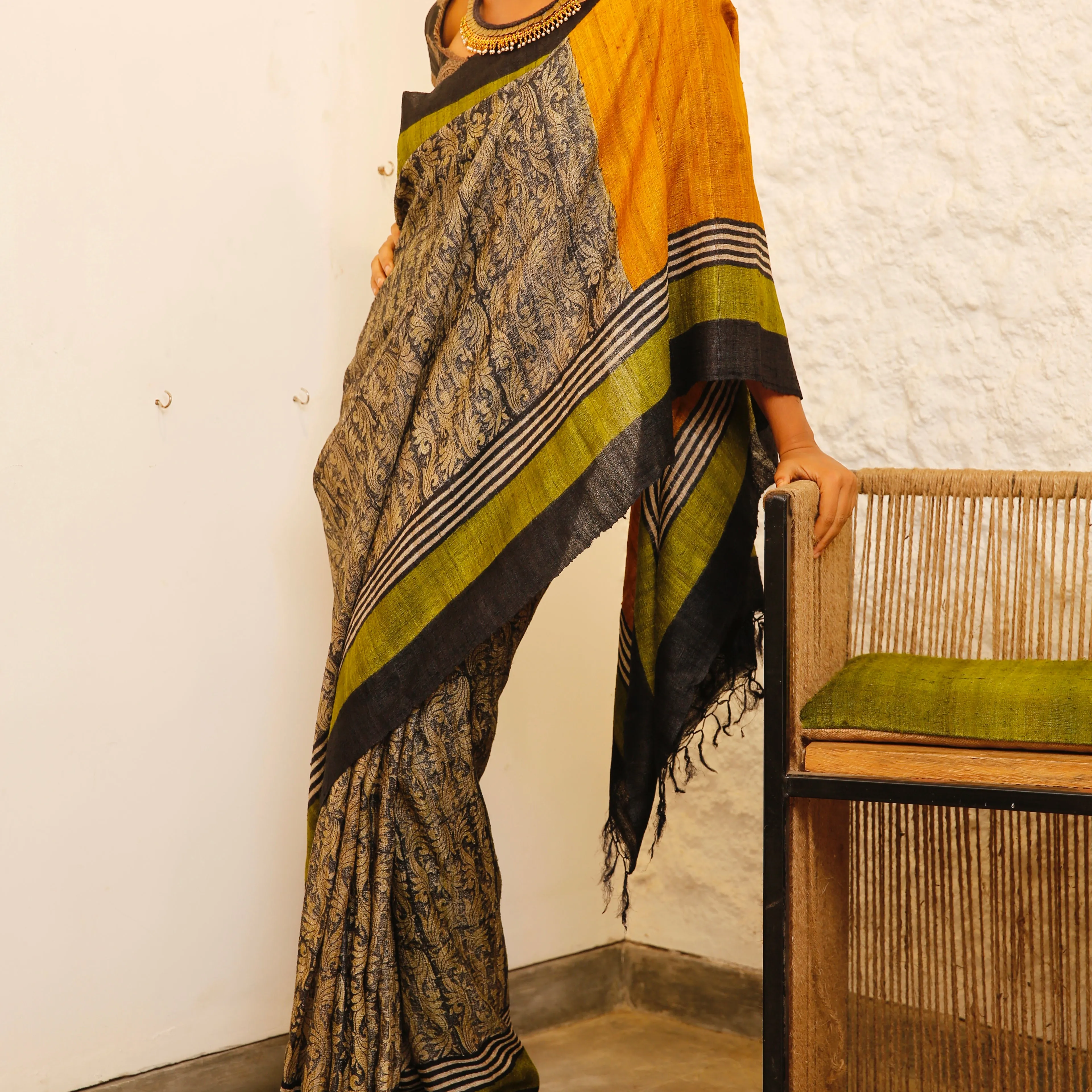 Olivia - Organic"Peace Silk"  Saree