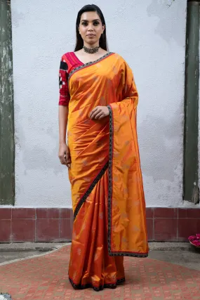 Orange Saree