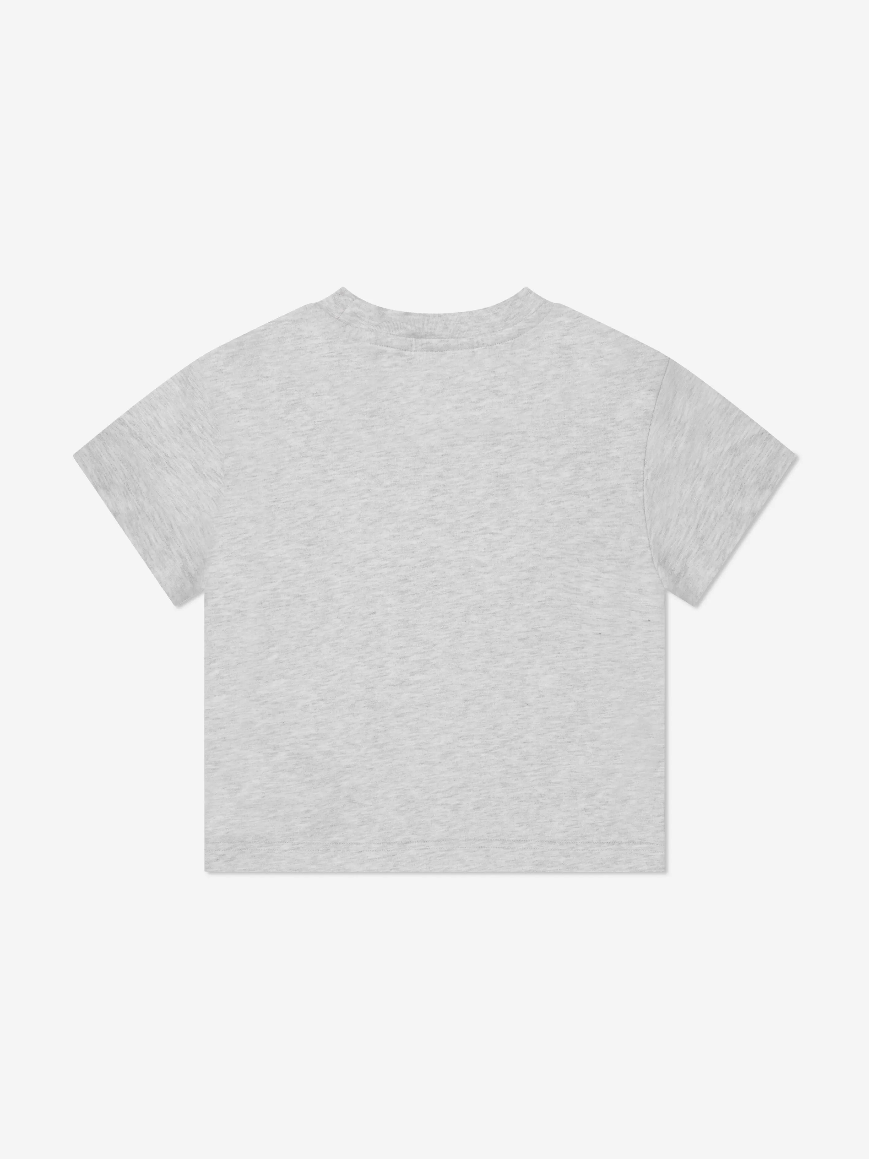 Palm Angels Boys Bear T-Shirt in Grey