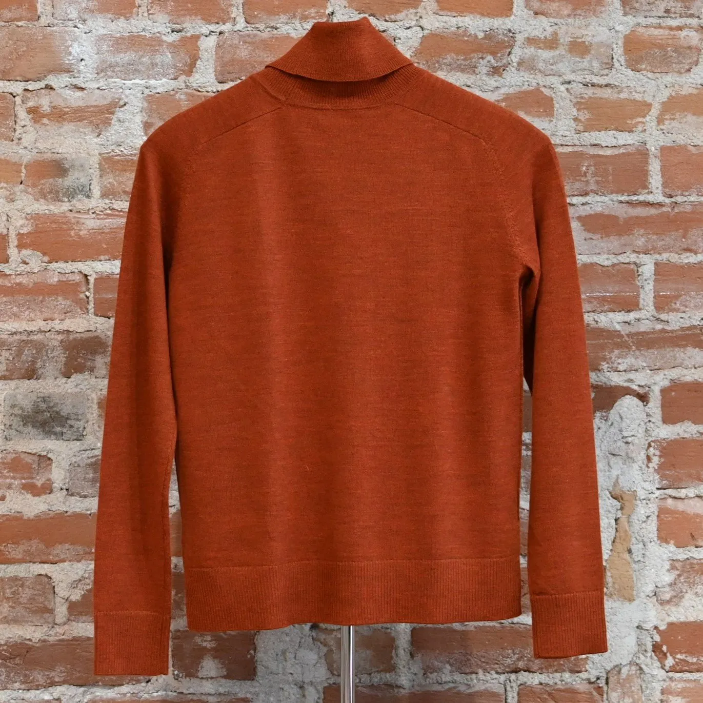 Pendleton Ladies Raglan Merino Turtleneck in Red Spice