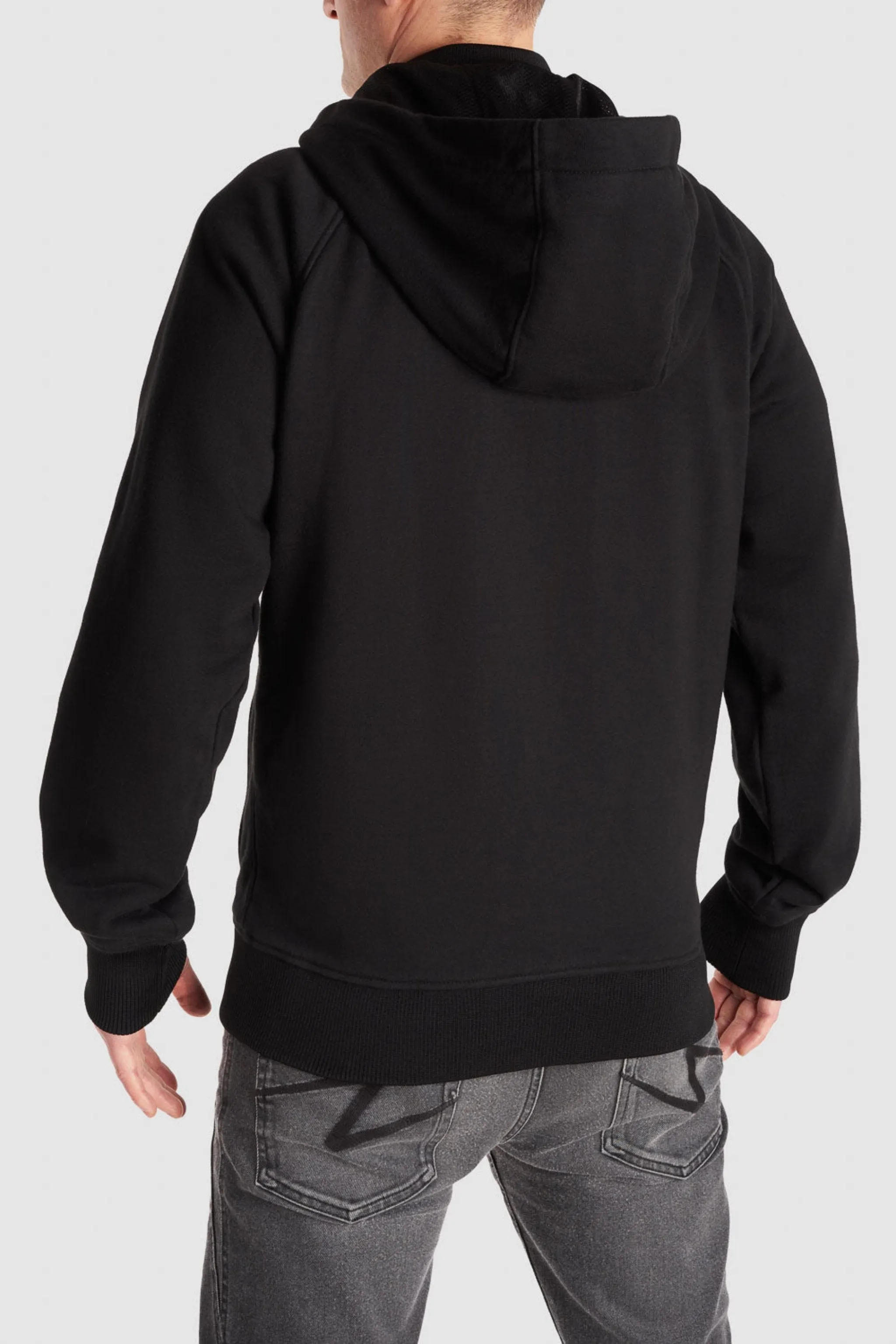 PHANTOM MOTO BLACK - Motorcycle Hoodie