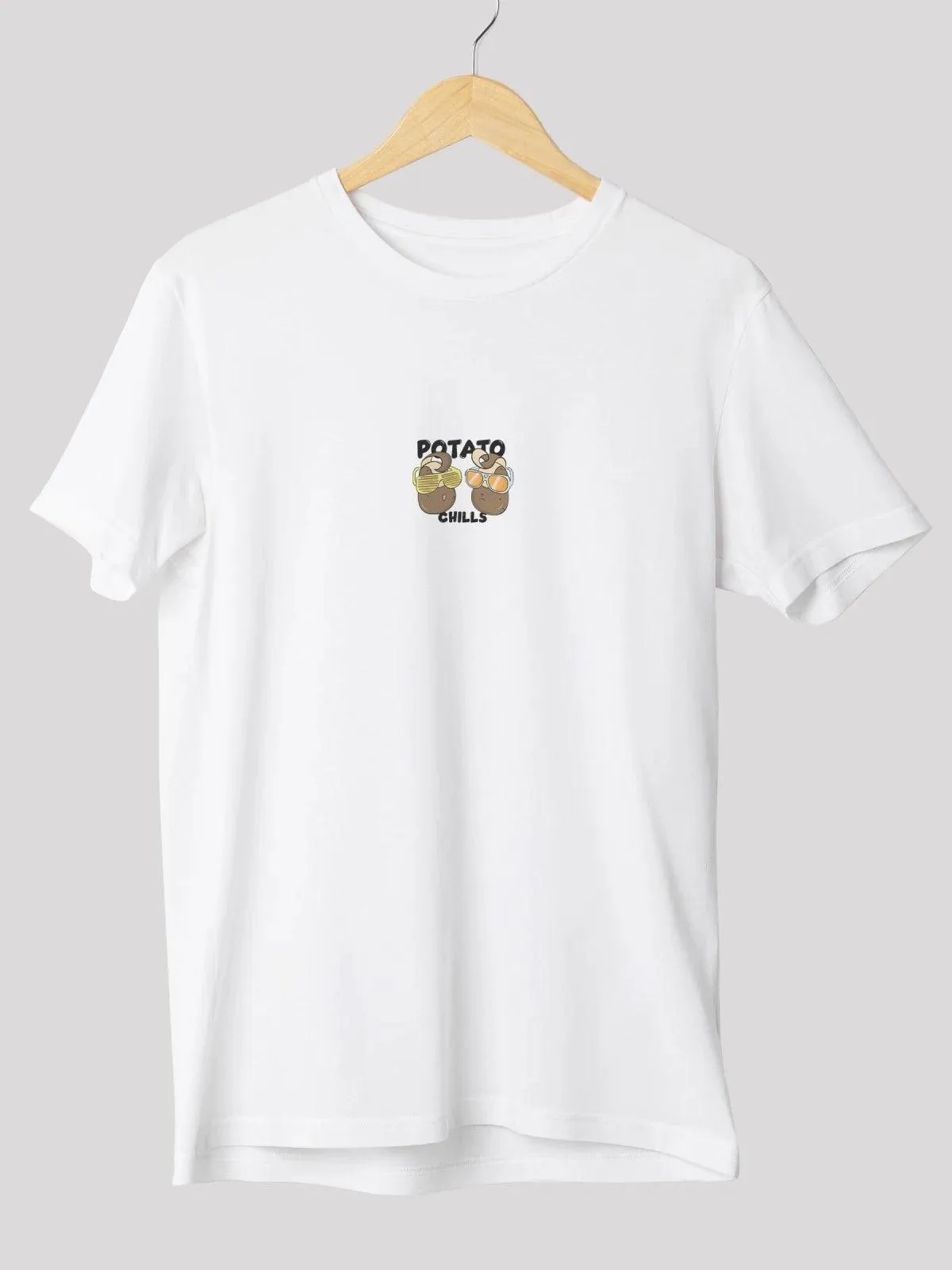 Potato White Unisex  T-Shirt