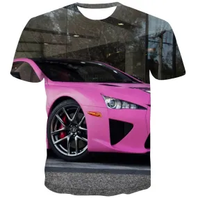 Racing Car T shirts Men Metal Tshirt Printed City Tshirts Novelty Gray T shirts Funny Retro Tshirts Casual