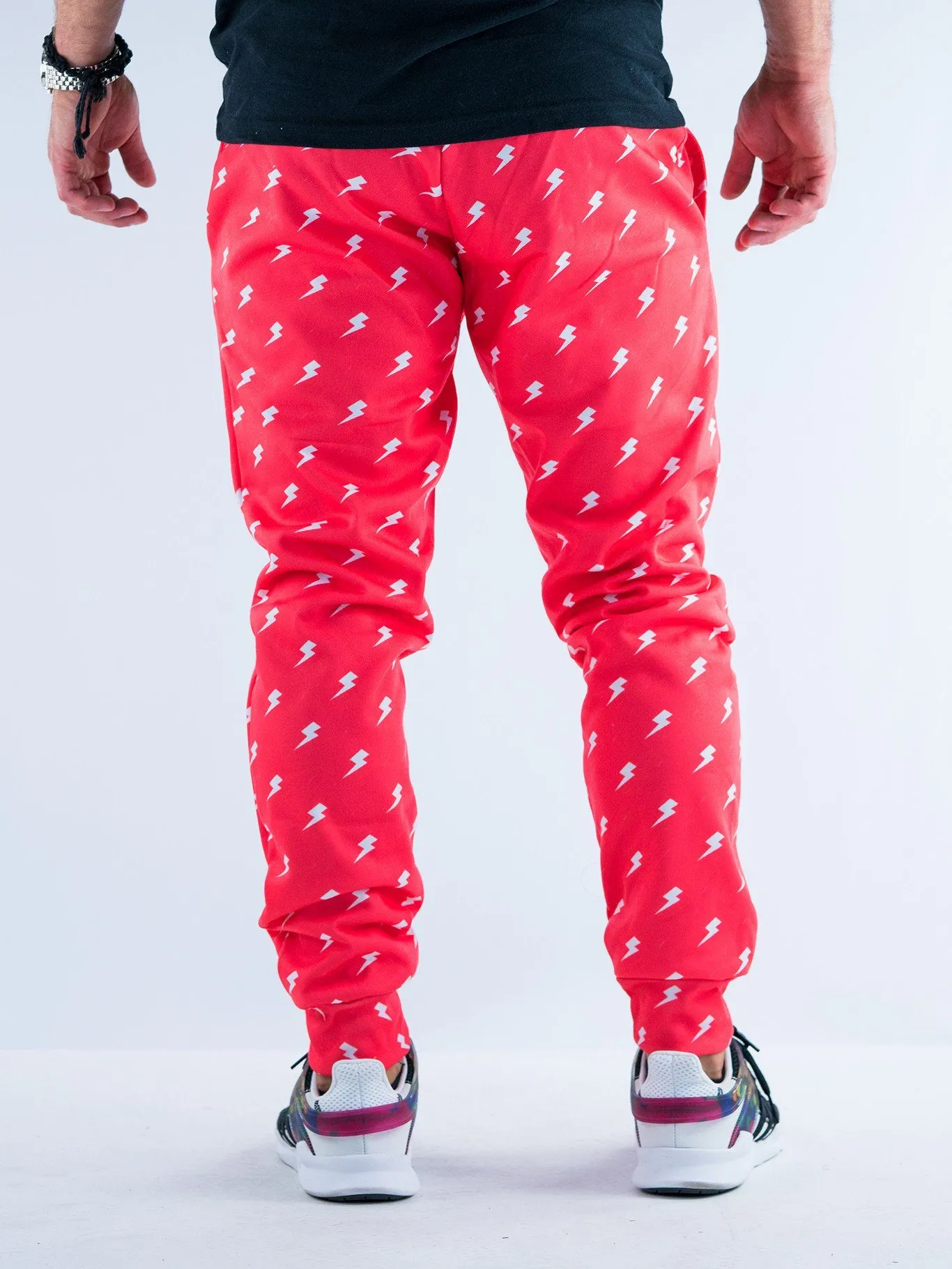 Red Electro Unisex Joggers