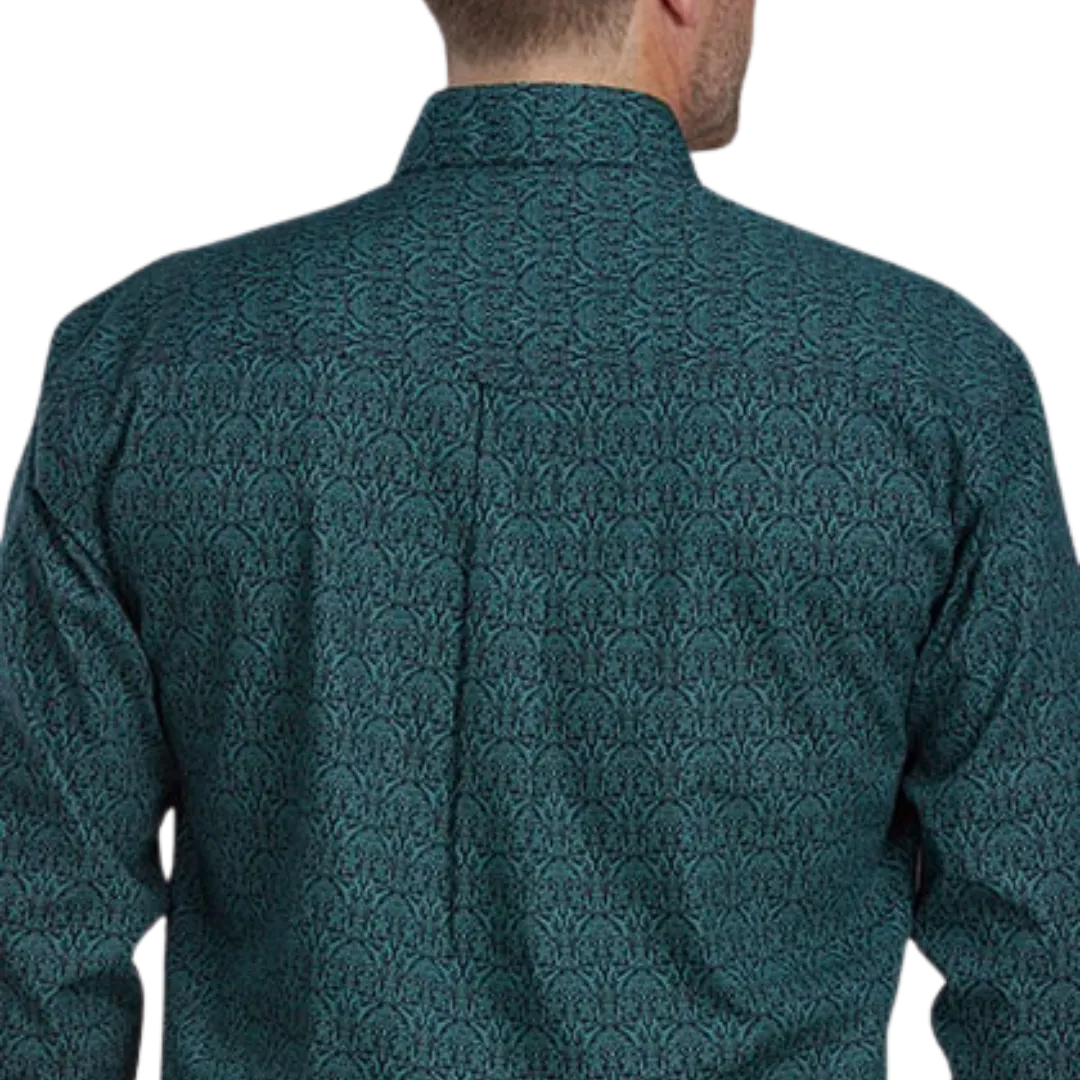 Roper Men's Green Vintage Paisley Shirt