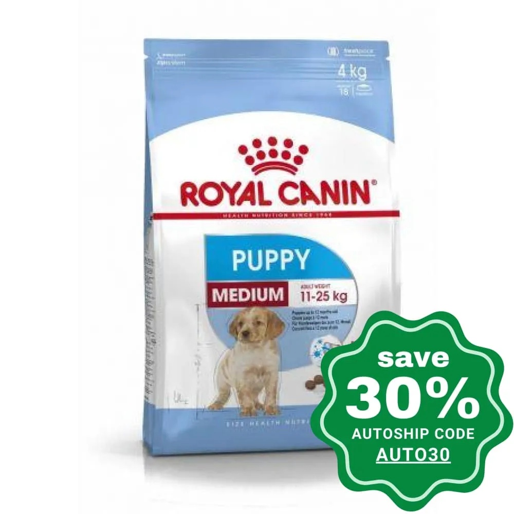 Royal Canin - Medium Puppy Dog Food - 4KG