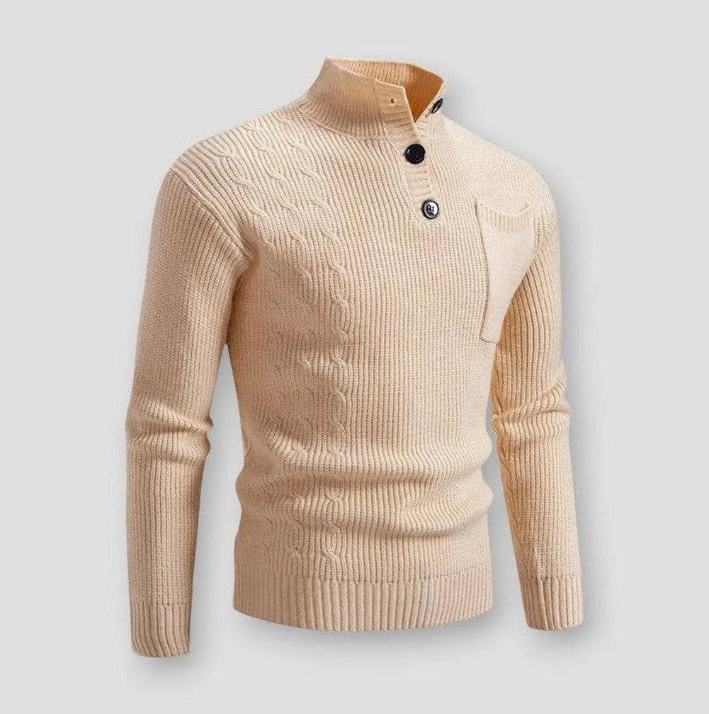 Saint Martin Palmer Turtleneck Pullover