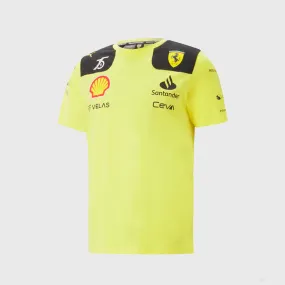 Scuderia Ferrari Fanwear Monza GP SE T-shirt, Yellow, 2022