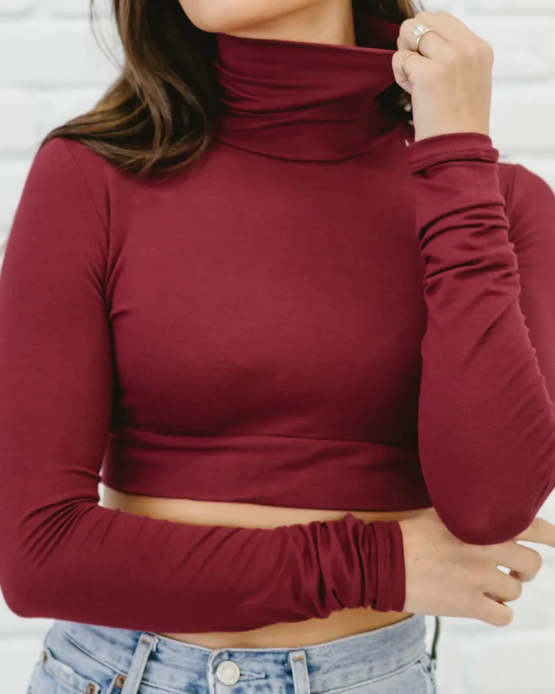 Seasonal Colors Long Sleeve Turtleneck