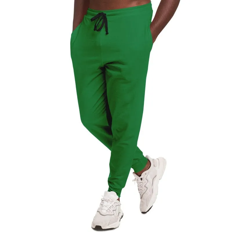 Shaded Green Joggers | Unisex | with PLUS sizes | C100M0Y100K30