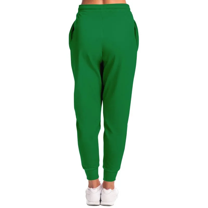 Shaded Green Joggers | Unisex | with PLUS sizes | C100M0Y100K30