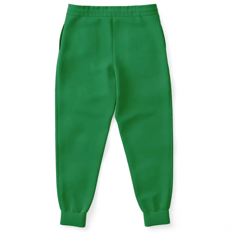 Shaded Green Joggers | Unisex | with PLUS sizes | C100M0Y100K30