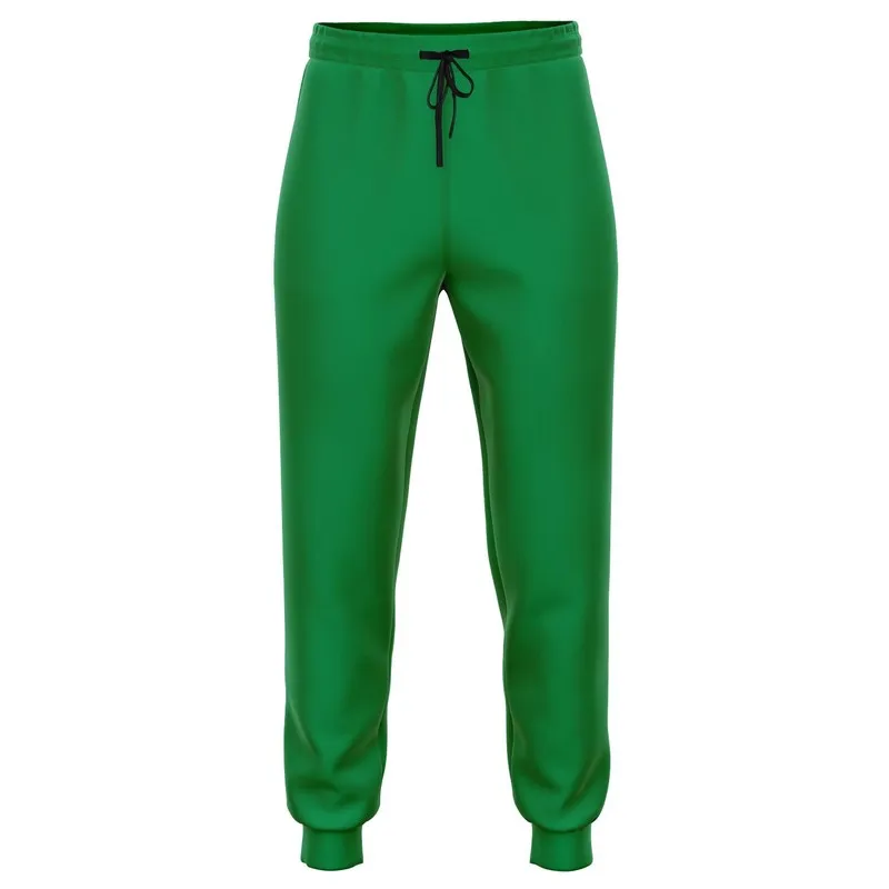 Shaded Green Joggers | Unisex | with PLUS sizes | C100M0Y100K30