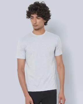 SHORT SLEEVE T SHIRT - Heather Grey