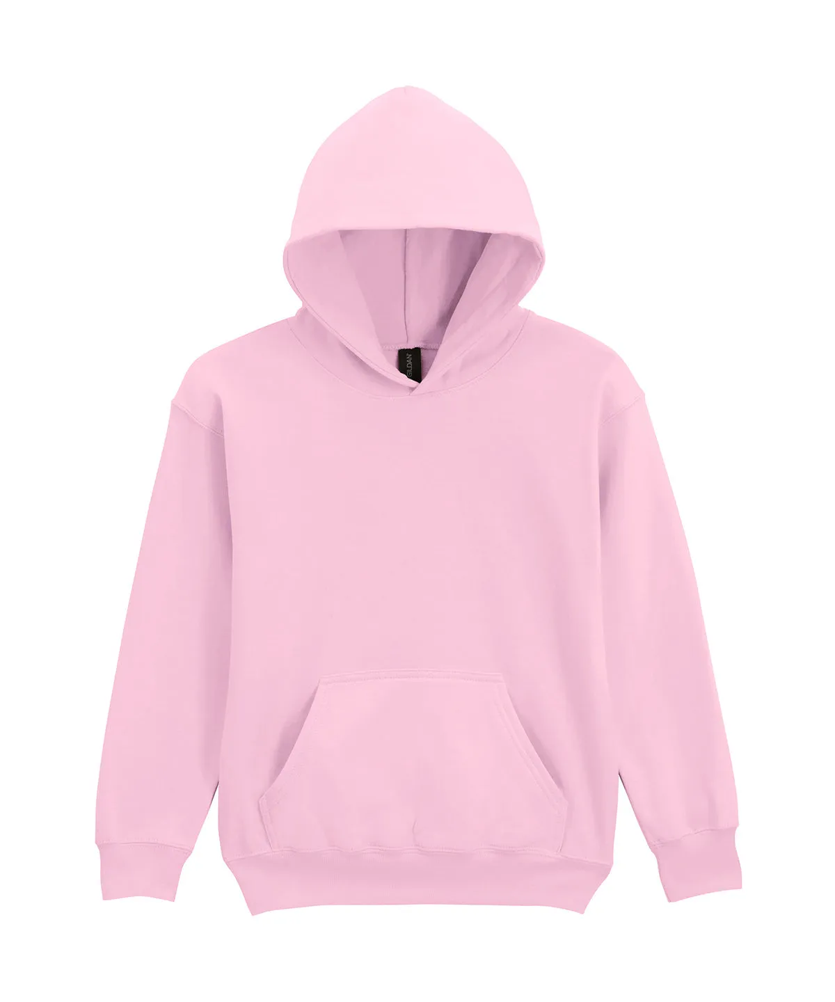 Softstyle midweight fleece youth hoodie | Light Pink