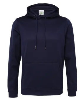 Sports polyester hoodie | Oxford Navy