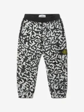 Stone Island Junior Boys Camouflage Print Joggers