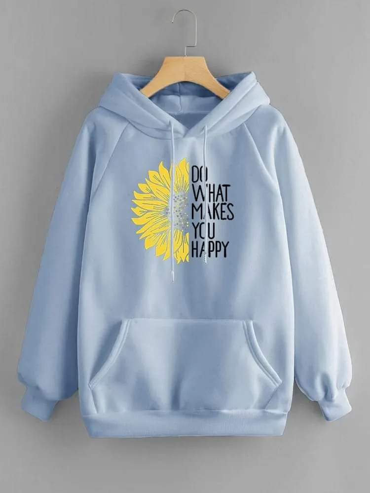 Sunflower Winter Warm Hoodies And Sweatshirts