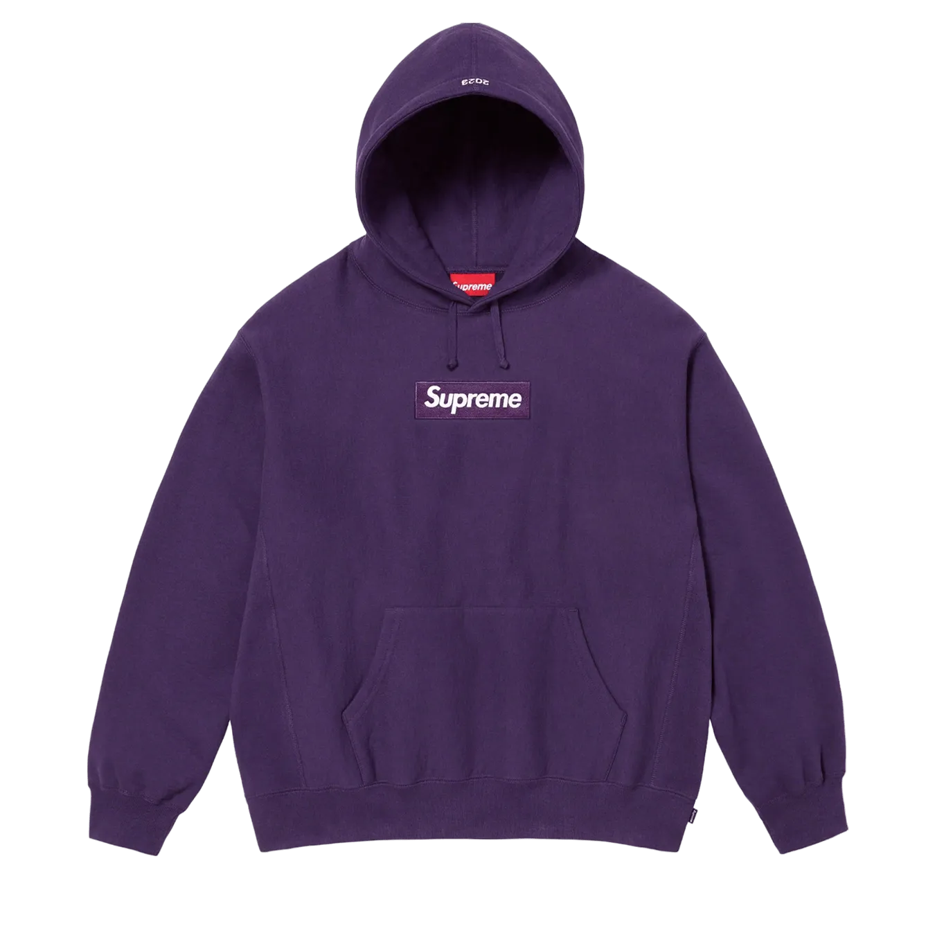 Supreme Box Logo Hoodie FW23 'Dark Purple'